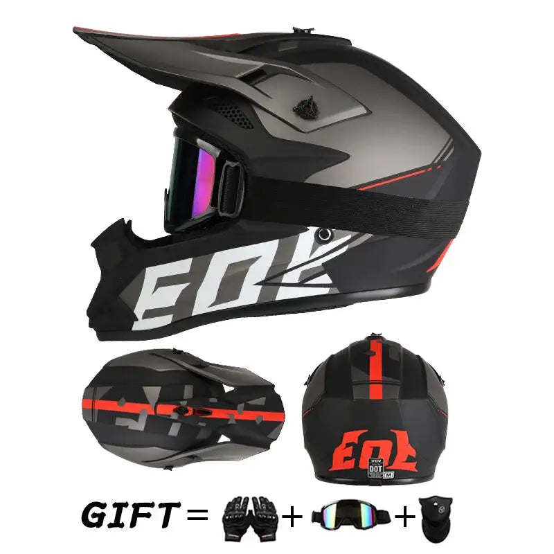 Off Road Motorcycle Helmet Rally Downhill Full Helmet — product view 11