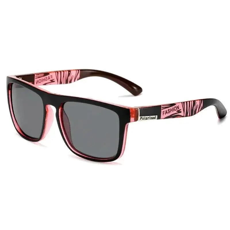 Unisex Vintage Polarized Square Sunglasses UV400 Protection