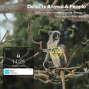 LS VISION Solar Wildlife Surveillance Camera Outdoor Security