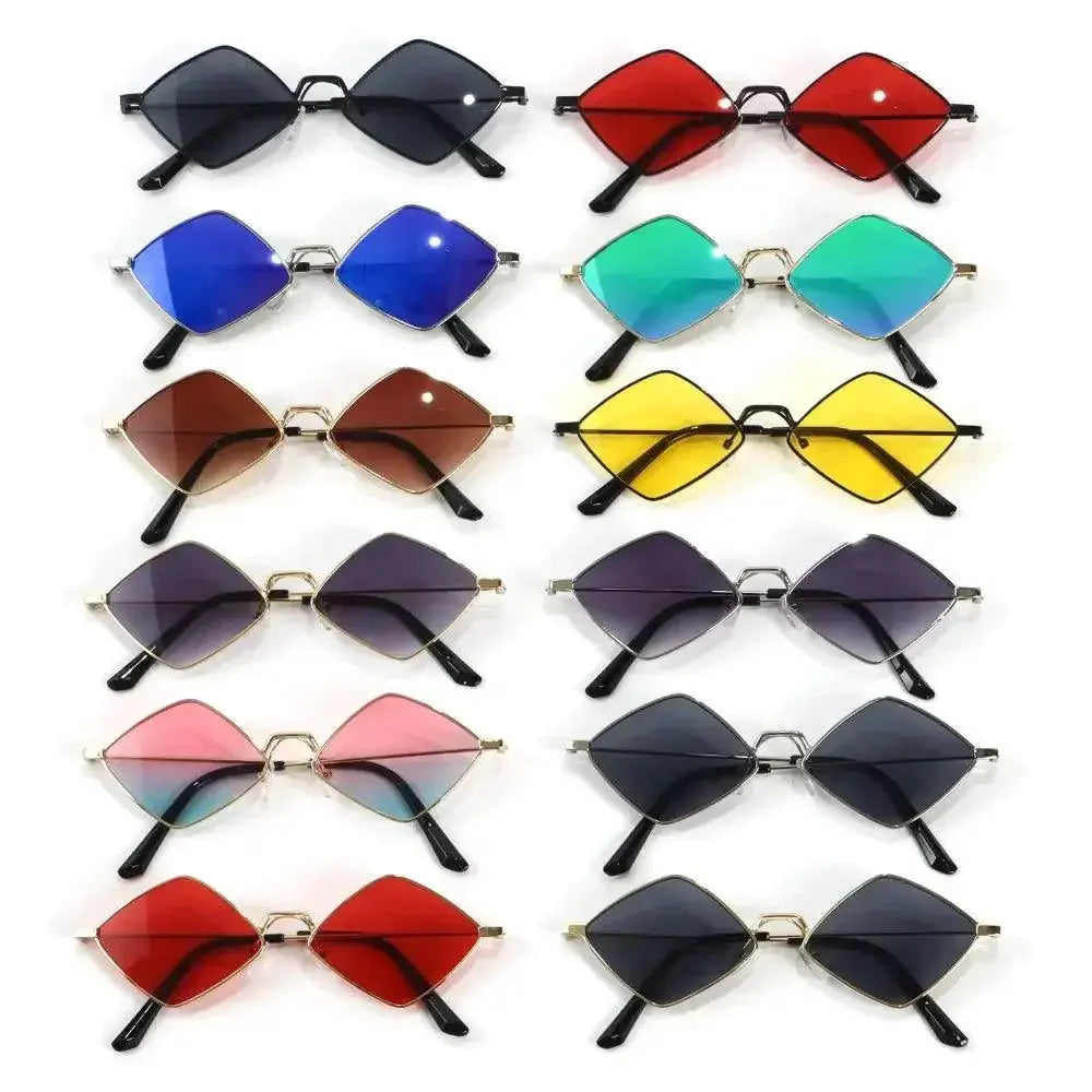 Trendy Diamond Shaped Sunglasses For Men And Women Fashion