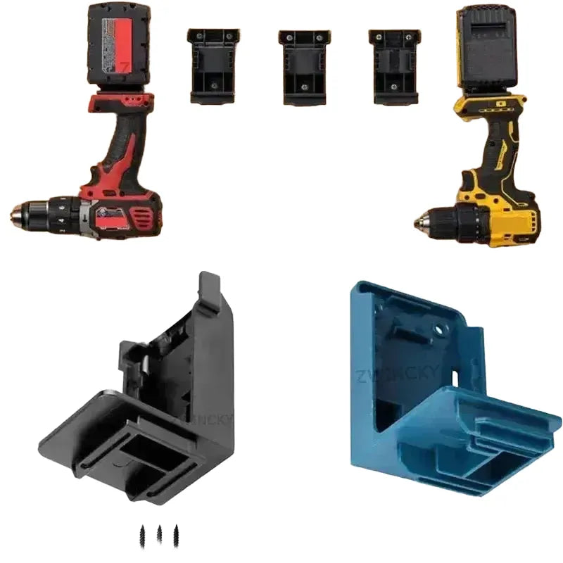 Power Tool Holder for Batteries — product view 1