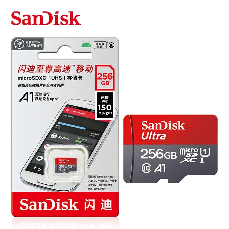 Sandisk MicroSD Card - High Speed Read -  product image
