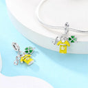 100 Sterling Silver Four Leaf Clover