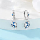 Luminous Firefly Earrings Sterling Silver