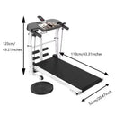 Commercial Curved Treadmill Foldable Bluetooth Home Gym Pro