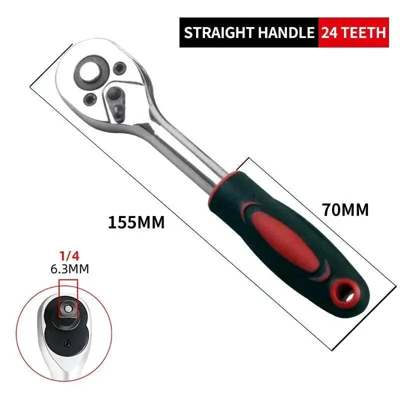 Ratchet Handle Wrench Versatile DIY Tool For Durability