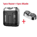 Mini Electric Shaver - Rechargeable Dual Blade