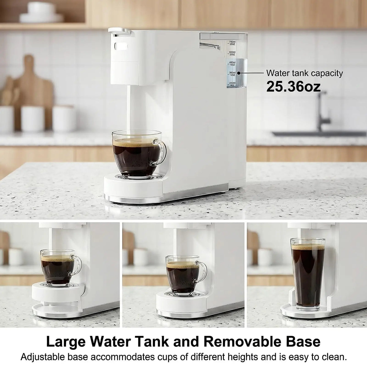 Single-Serve Coffee Maker, in Hot and Iced Coffee Machine — product view 6