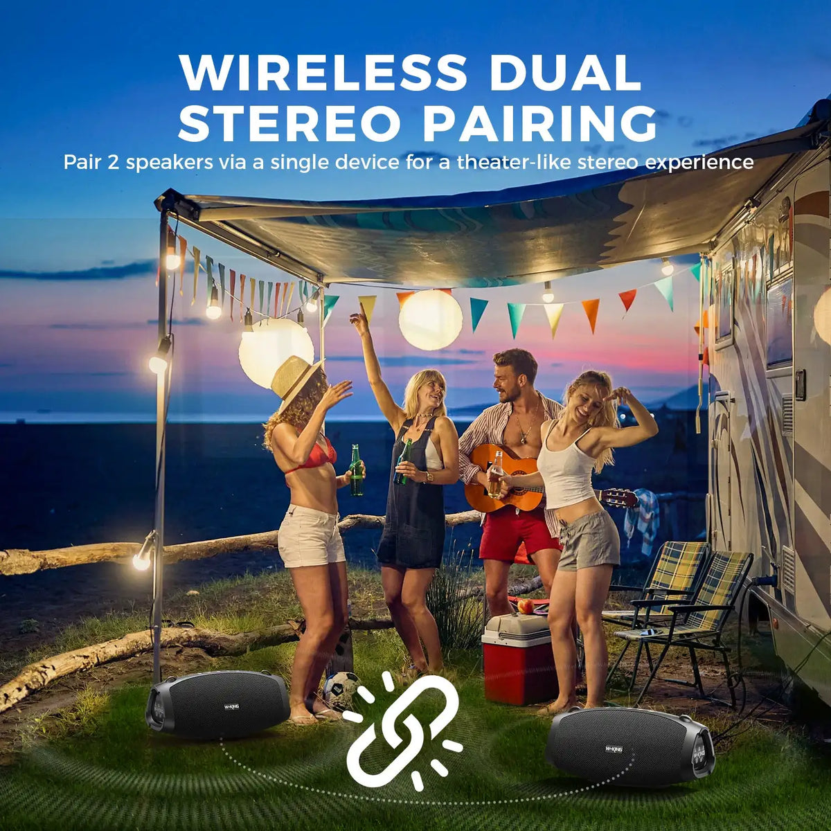 W-King Portable Bluetooth Speaker Portable — product image 6