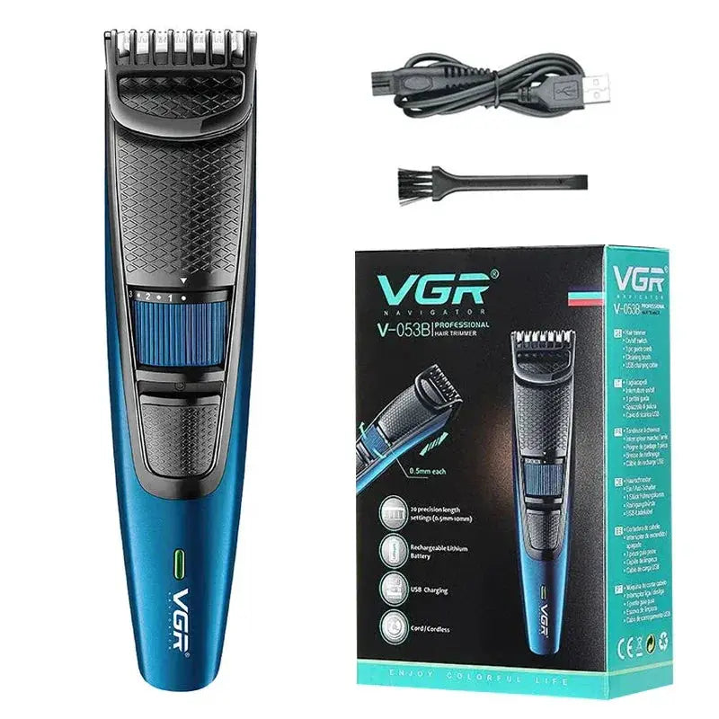 VGR Cordless Beard Trimmer Adjustable 1 To 20mm For Men
