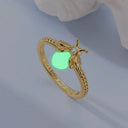 Mula Ring Sterling Silver Golden