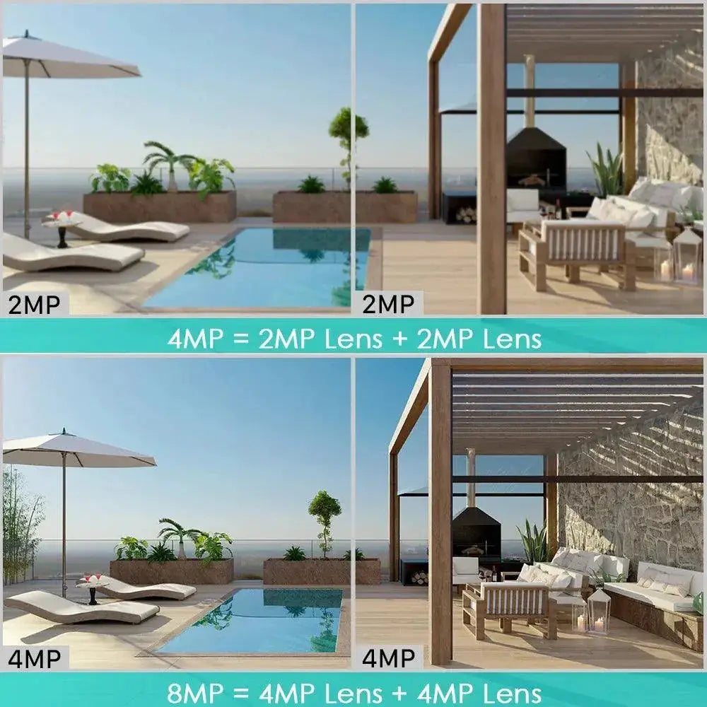 Besder 8MP PTZ IP Camera With Smart Human Detection