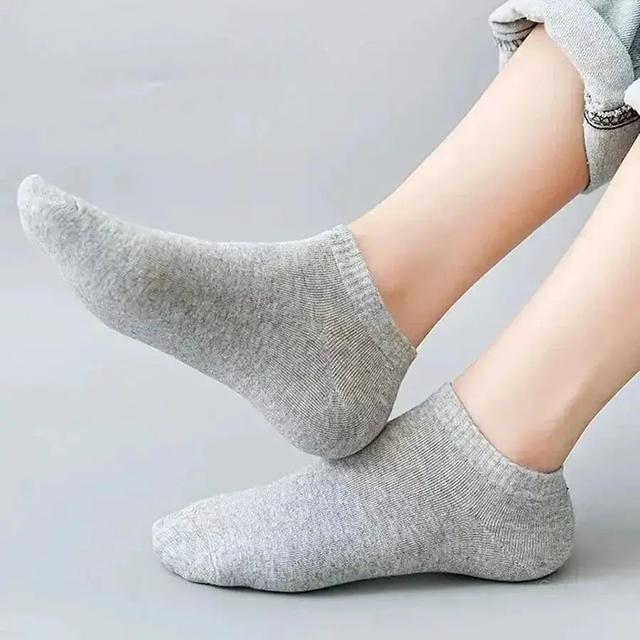 Mens Premium Ankle Boat Socks Comfort Style Odor Control