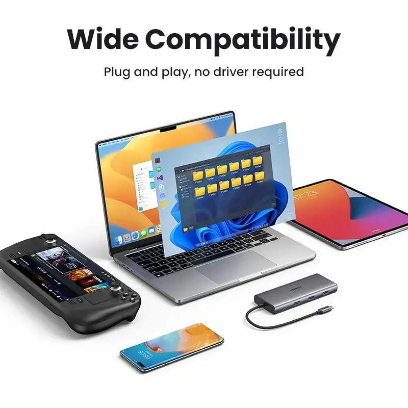 UGREEN 9 In 1 USB C Hub With 4K HDMI And Fast Charging