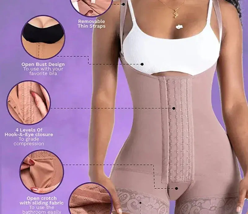 Ultimate Curvy Shaper Bodysuit For Tummy Control Comfort