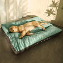 Pet Mat: Corduroy Cotton Winter Dog Bed for Large Dogs