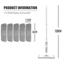 Magic Flat Mop Broom Set for Ultimate Home Floor Cleaning