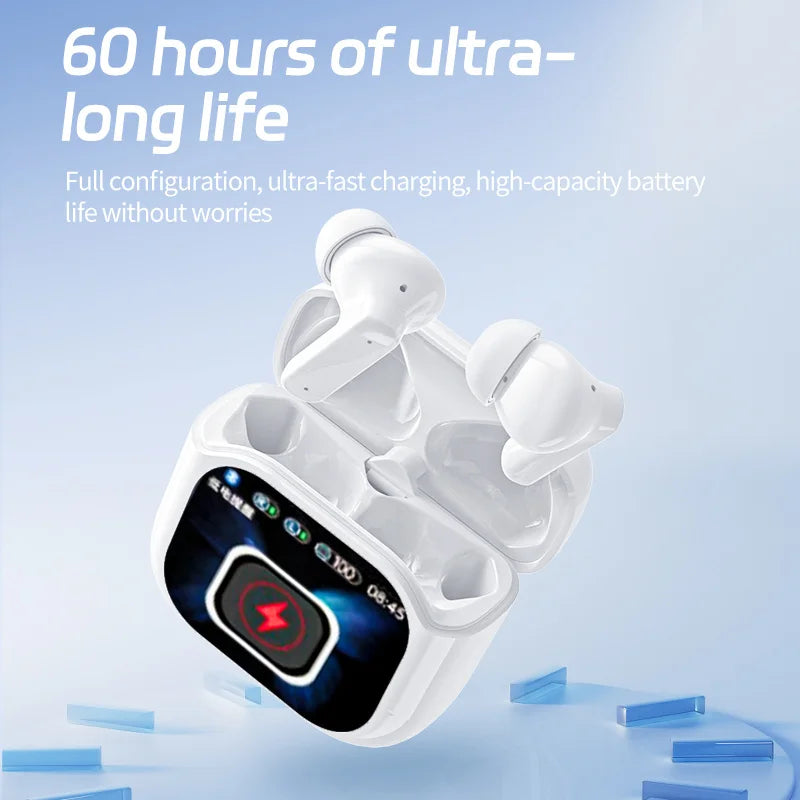 Lcd Color Screen Wireless Headphones