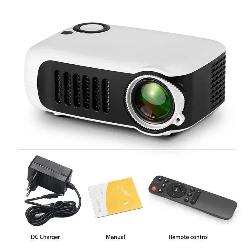 Portable LED Projector AUN A2000 1080P Home Theater Beamer