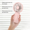 Portable Mini Fan - Lightweight USB Cooling