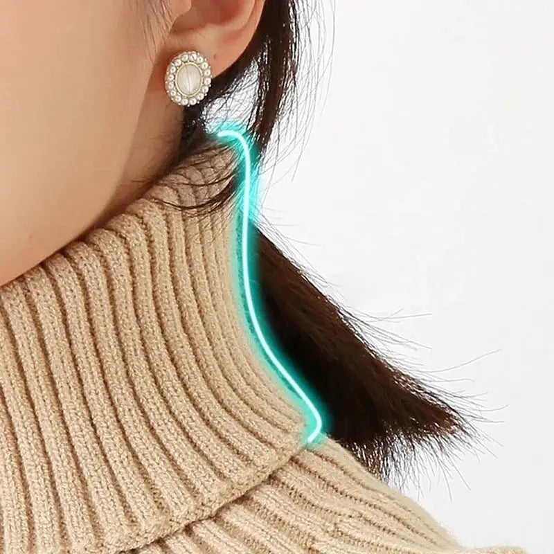 Warm Knitted Collar Women Turtleneck Detachable Neck Scarf