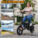 Smooth Ride Folding Electric Bike