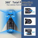 Car Dash Cam - Four Camera Night Vision Loop