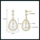Gold Filled Pearl Earrings