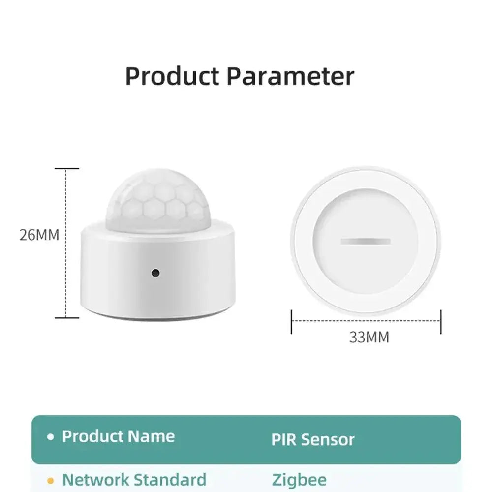Mini Zigbee Motion Detector For Smart Home Security Solution