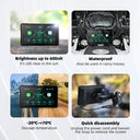 Ekiy 5 Inch Wireless CarPlay Moto GPS