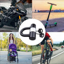 U Lock With Key Anti-Theft Compact Disc Brake Locks Secure