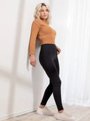 High Waist Body Slimming Leggings with Silicone Non-Slip Control