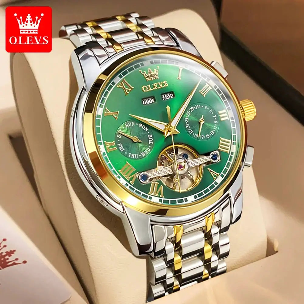 Premium Men Mechanical Steel Watch — product image 11