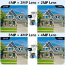Smart 4K Outdoor PTZ Camera for Home Security Plus