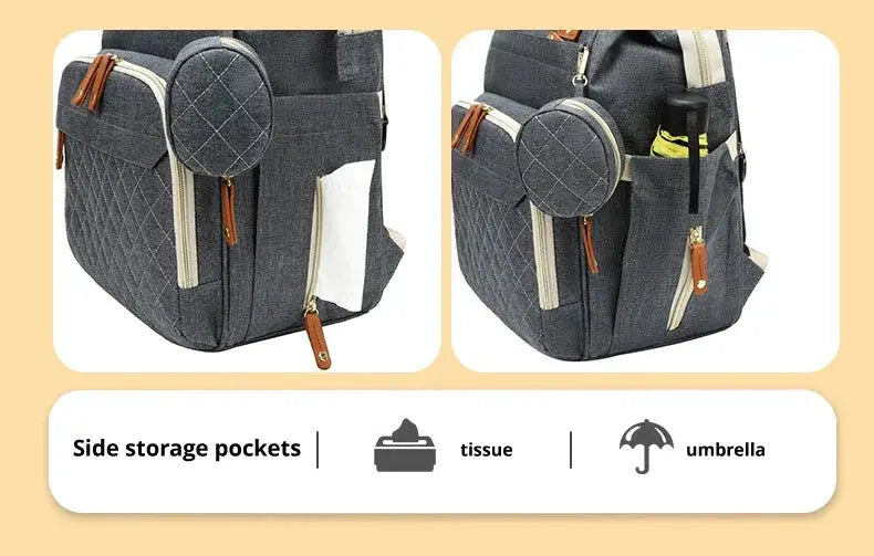 Waterproof Diaper Backpack for Parents — product view 15