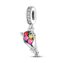 Silver Plated Charm Graduation Books