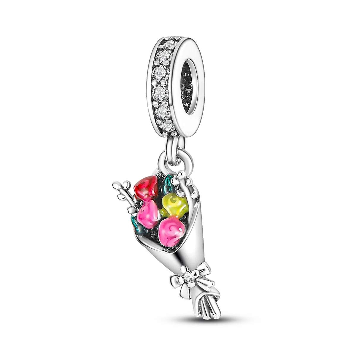 Silver Plated Charm Graduation Books