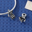 Charm Sterling Silver Happy Graduation