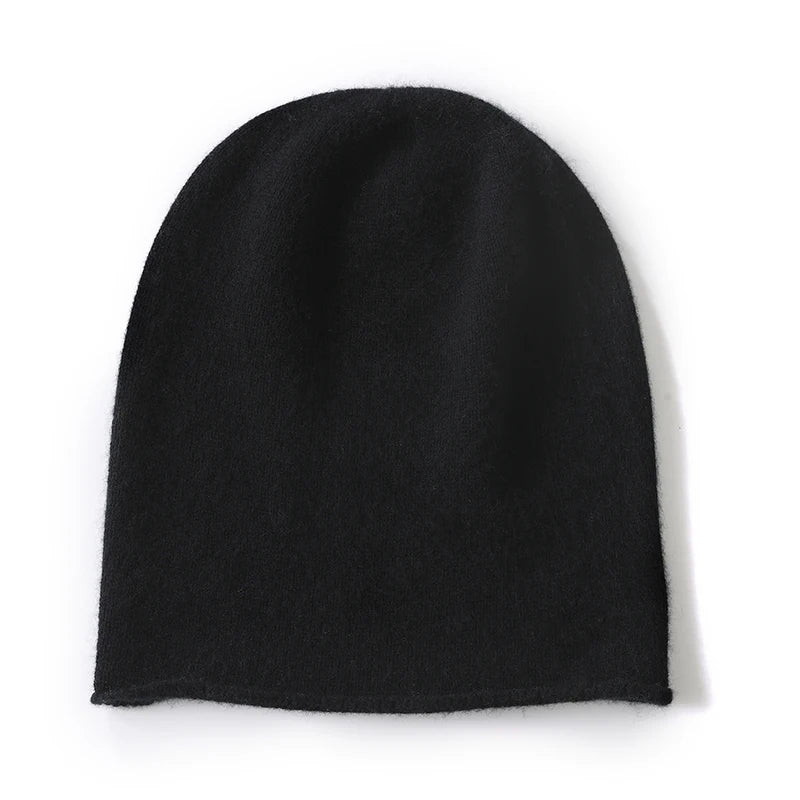 Wool Cashmere Knit Winter Hat