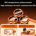 Orange Magnetic Case For iPhone - Wireless Ready