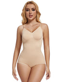Seamless Backless Bodysuit Shapewear for Women Tummy Control