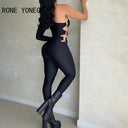 Elegant One Shoulder Jumpsuit: Glamour and Comfort Style