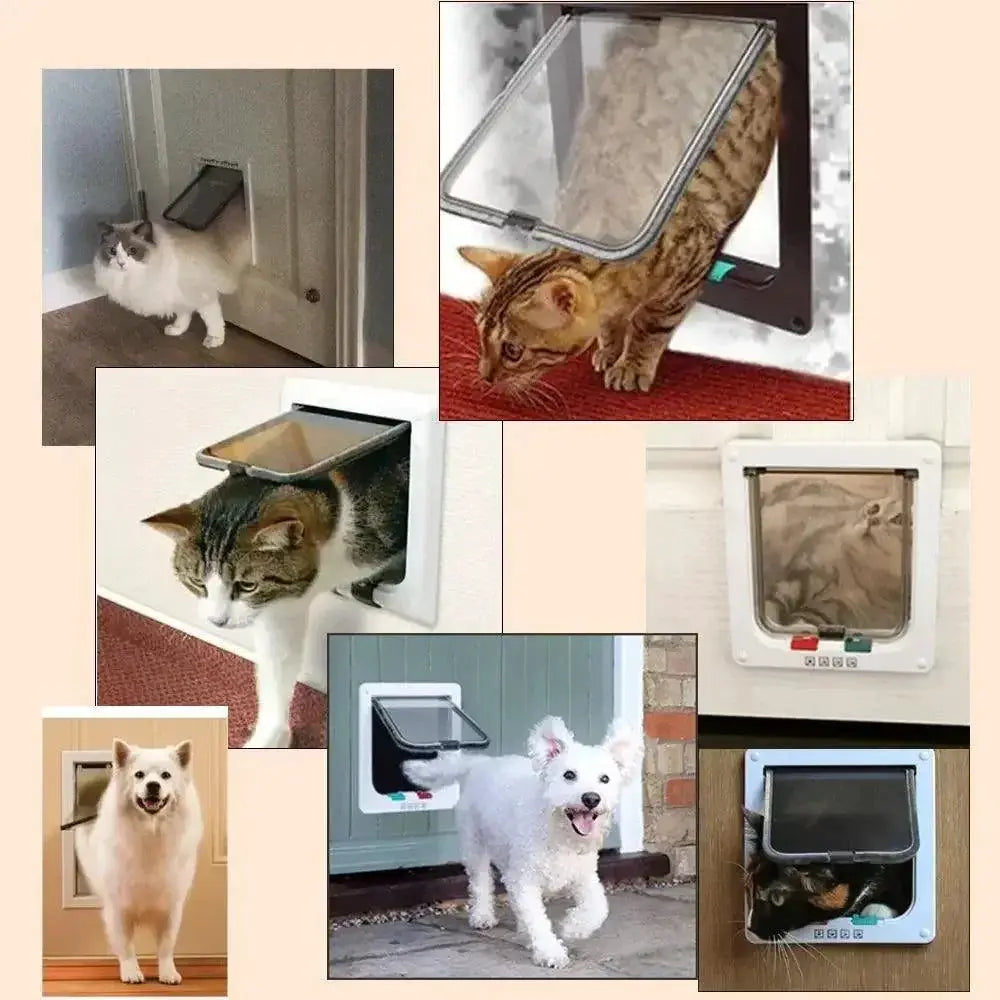 Dog Cat Flap Door Secure Access For Pets Online Today