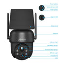 Smart Solar Outdoor Security Camera For Home Monitoring