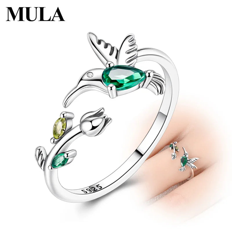 Mula Sterling Silver Ring Tulip