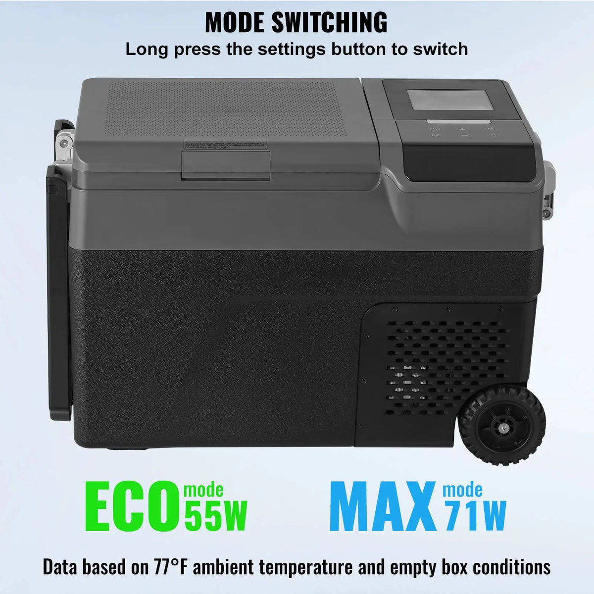 SucceBuy Portable Car Refrigerator with Ice Making Function Volt — product view 3