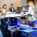 Ergonomic Cooling Gel Memory Foam Armrest Pads for Office and Gaming Chairs Set of 2