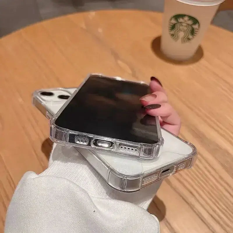 Magnetic Wireless Charge For Magsafe Transparent Acrylic Case For iPhone 17 18 11 12 13 14 15 16 Pro Max Shockproof Bumper Cover