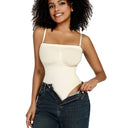 Off Shoulder Tummy Control Bodysuit Shapewear Corset