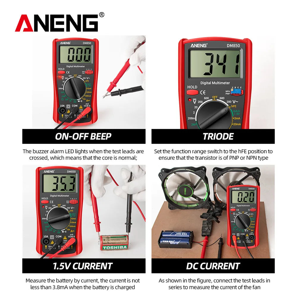 Aneng Digital Multimeter Automatic Professional